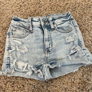 women’s size 000 american eagle jean shorts